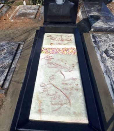 سنگ قبر  ترکیبی مرمر گرانيت کد041