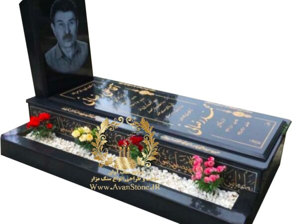 سنگ مزار گرانیت اصفهان کد 133