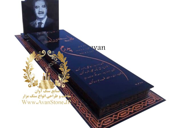 سنگ مزار گرانیت بلک سوپر کد 29