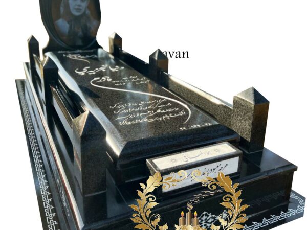 سنگ مزار گرانیت سوپر ممتاز اصفهان کد 41