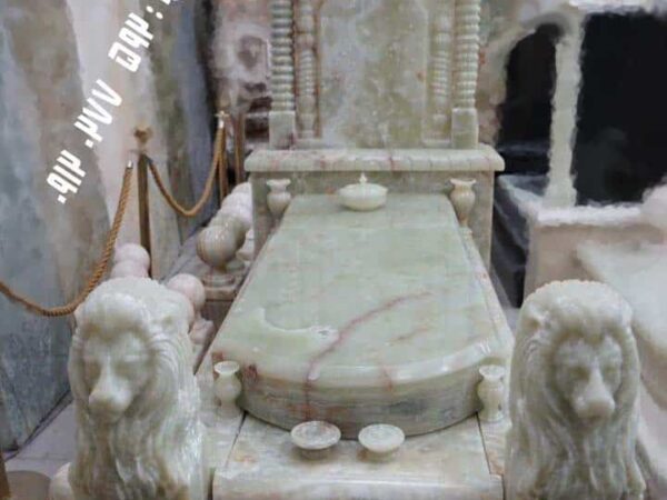 سنگ قبر مرمر سبز کد 150