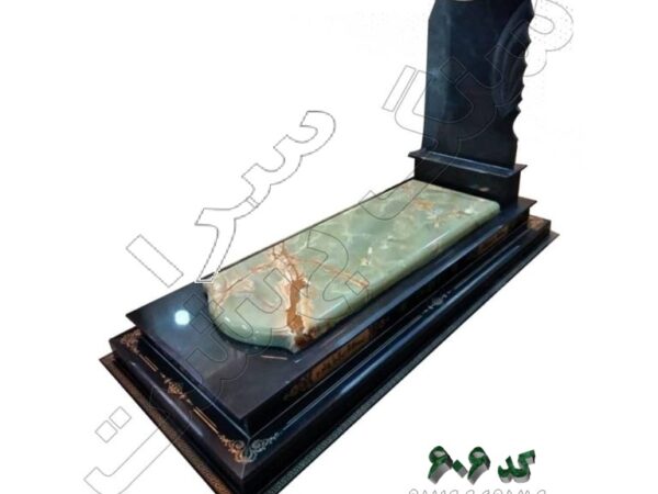 سنگ مزار مرمر سبز کد 606